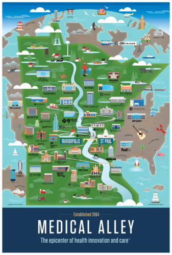 Medical Alley Map - Medical Alley